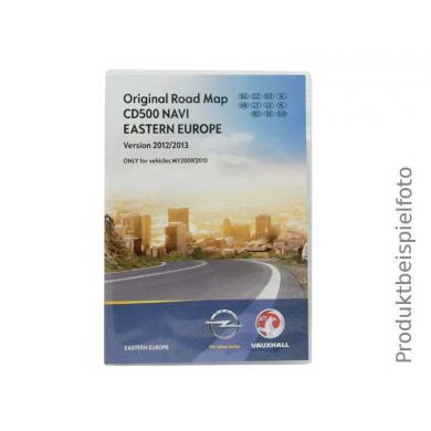 Kartenupdate Opel NAVI 600 (SD-Karte) Nordmitteleuropa 2011/2012