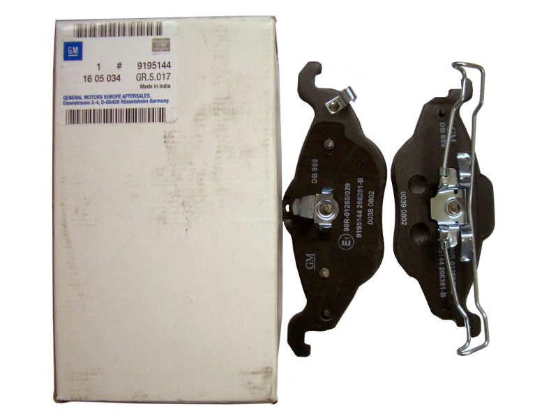 Bremsbeläge vorne Opel Astra Zafira 1605034 